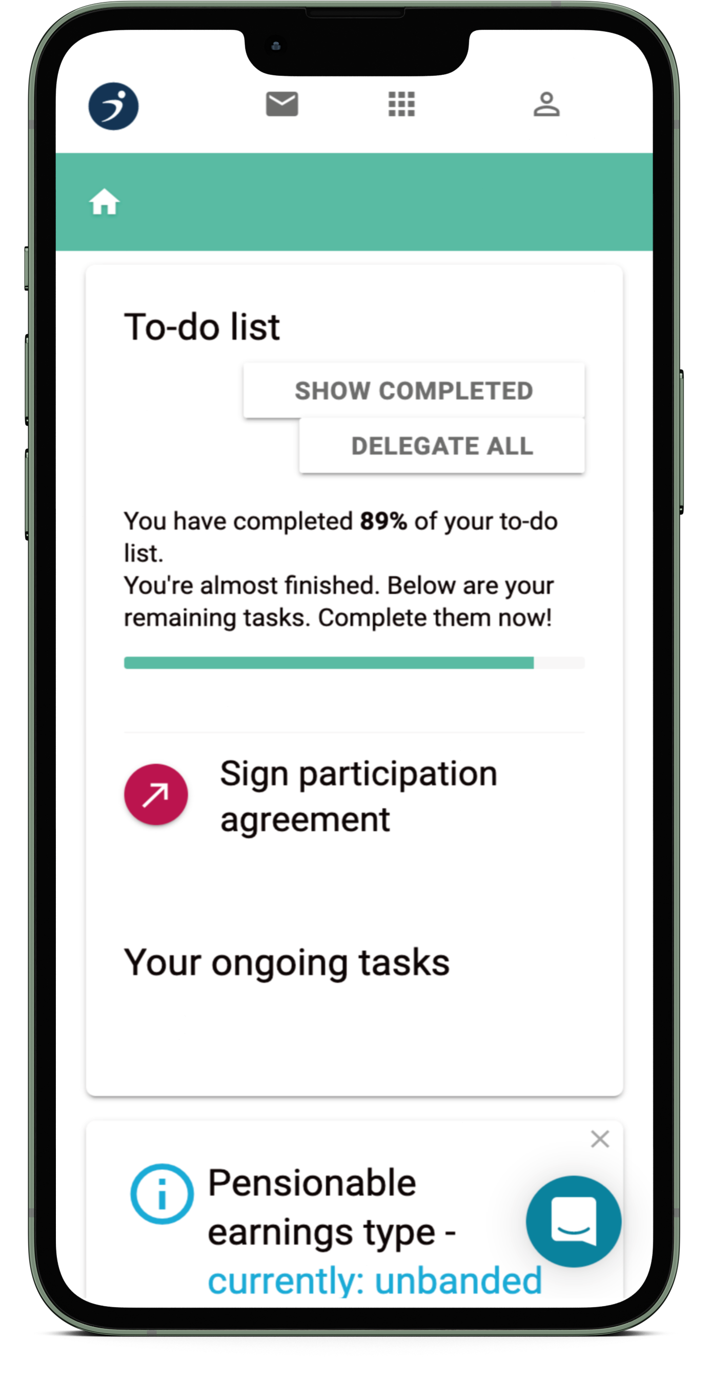 Smart Pension digitalfirst and designed specifically for workplace